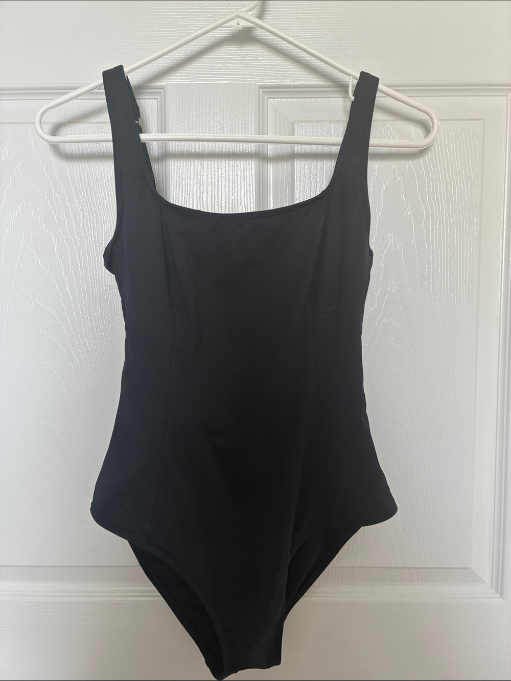 Classic Black One-Piece Swimsuit